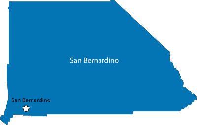 San Bernardino Map